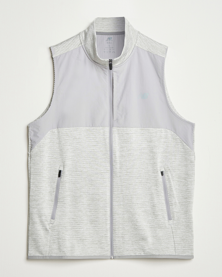 Herre | Trøjer | New Balance Running | Heat Grid Vest Athletic Grey