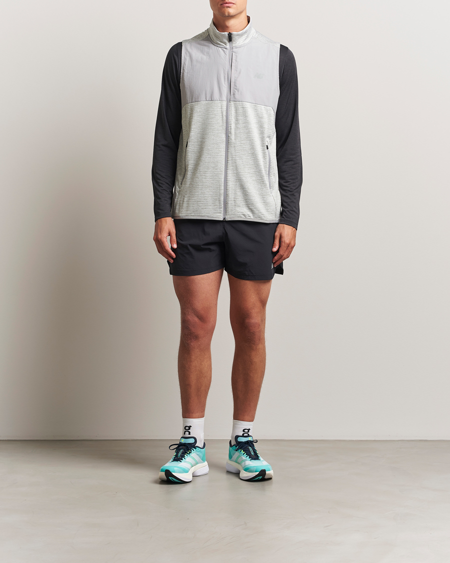 Herre | Jakker | New Balance Running | New Balance Heat Grid Vest Grey