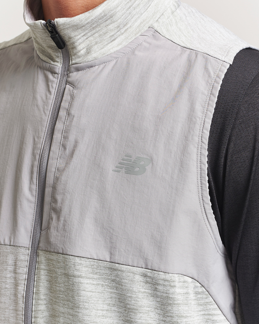 Herre | Trøjer | New Balance Running | Heat Grid Vest Athletic Grey