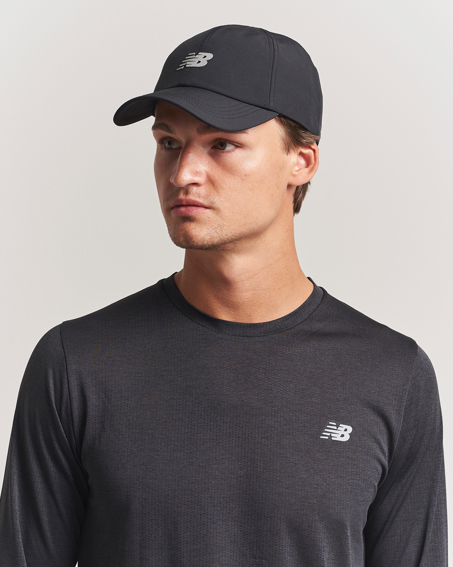 Herre | Hatte & kasketter | New Balance Running | 6-Panel Performance Hat Black