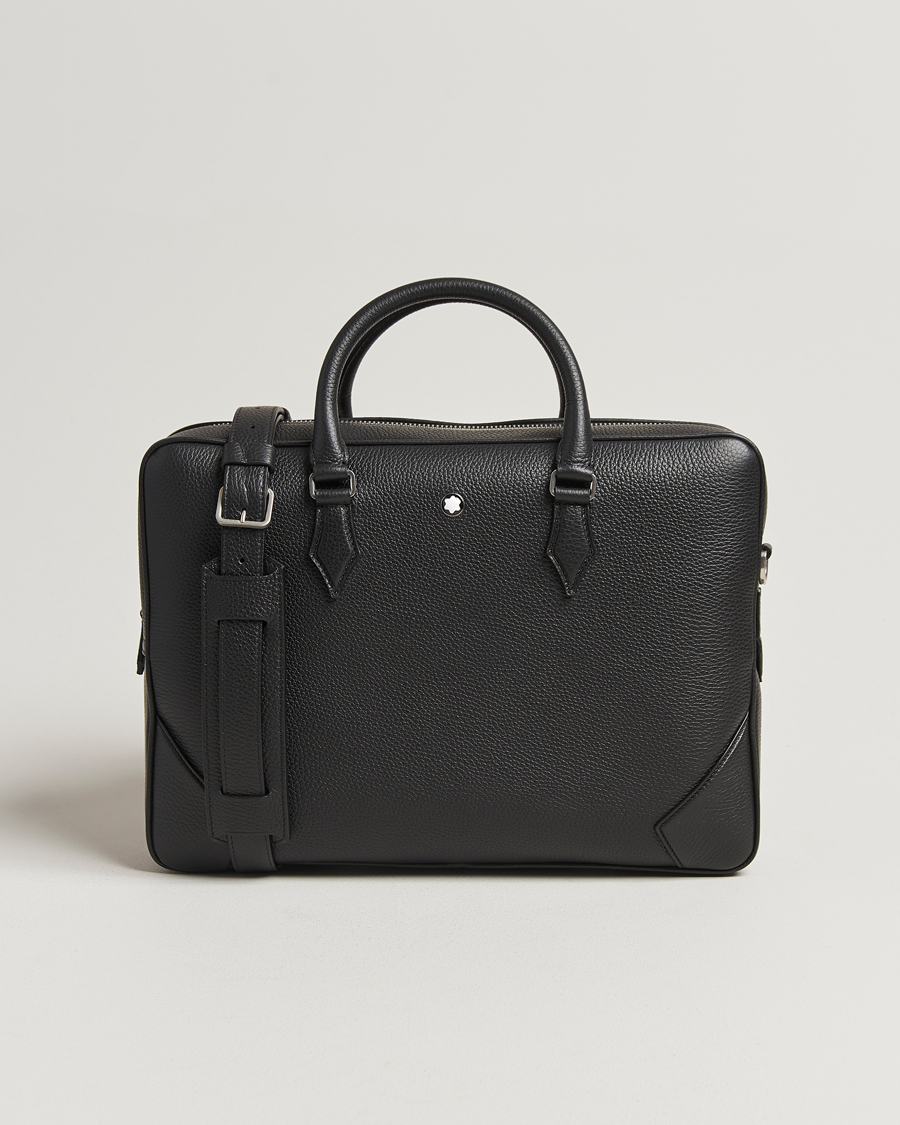 Herre | Tasker | Montblanc | Soft Grain Document Case Black