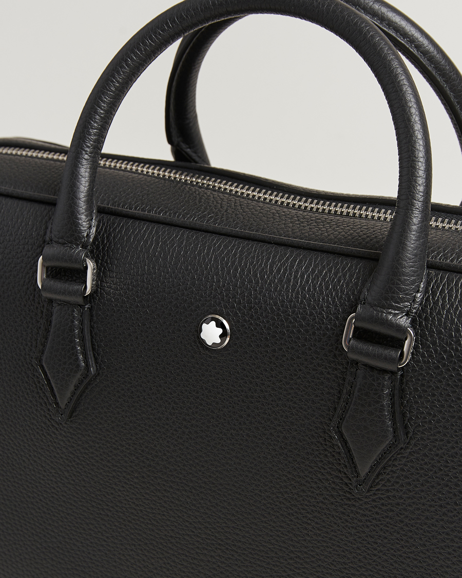 Herre | Tasker | Montblanc | Soft Grain Document Case Black