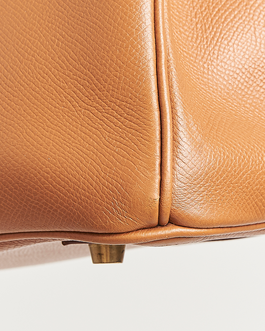 Herre | Hermès Pre-Owned Birkin 35 Handbag Courchevel Gold | Hermès Pre-Owned | Birkin 35 Handbag Courchevel Gold