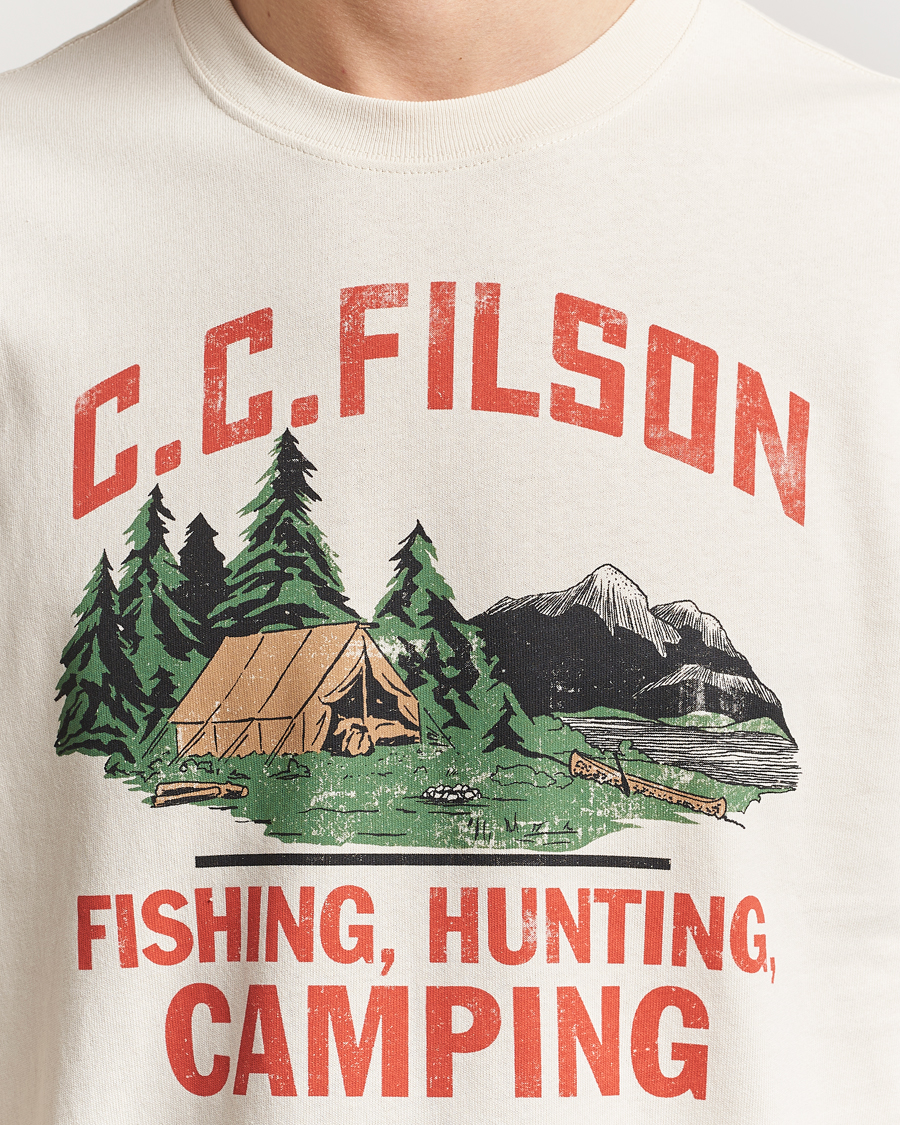 Herre | T-Shirts | Filson | Frontier Graphic T-Shirt Birch