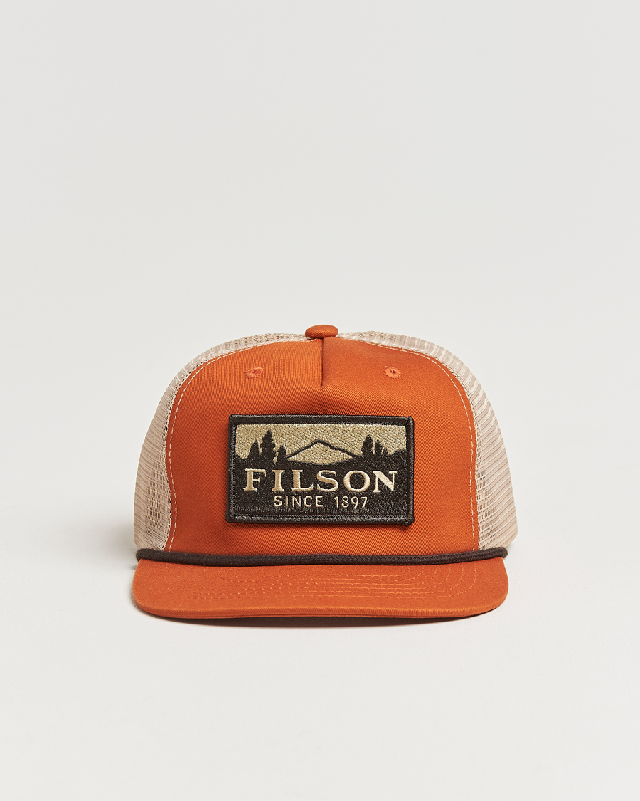Herre | Hatte & kasketter | Filson | Trucker Mesh Cap Iron Rust