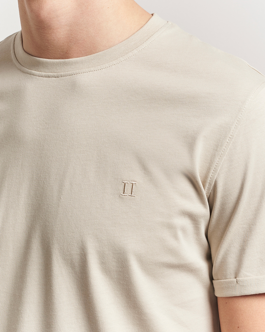Herre | T-Shirts | LES DEUX | Nørregaard Tonal T-Shirt Light Sand