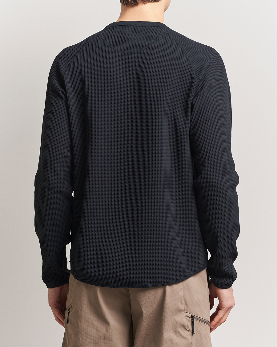 Herre | T-Shirts | Goldwin | WF Light L/S T-Shirt Black