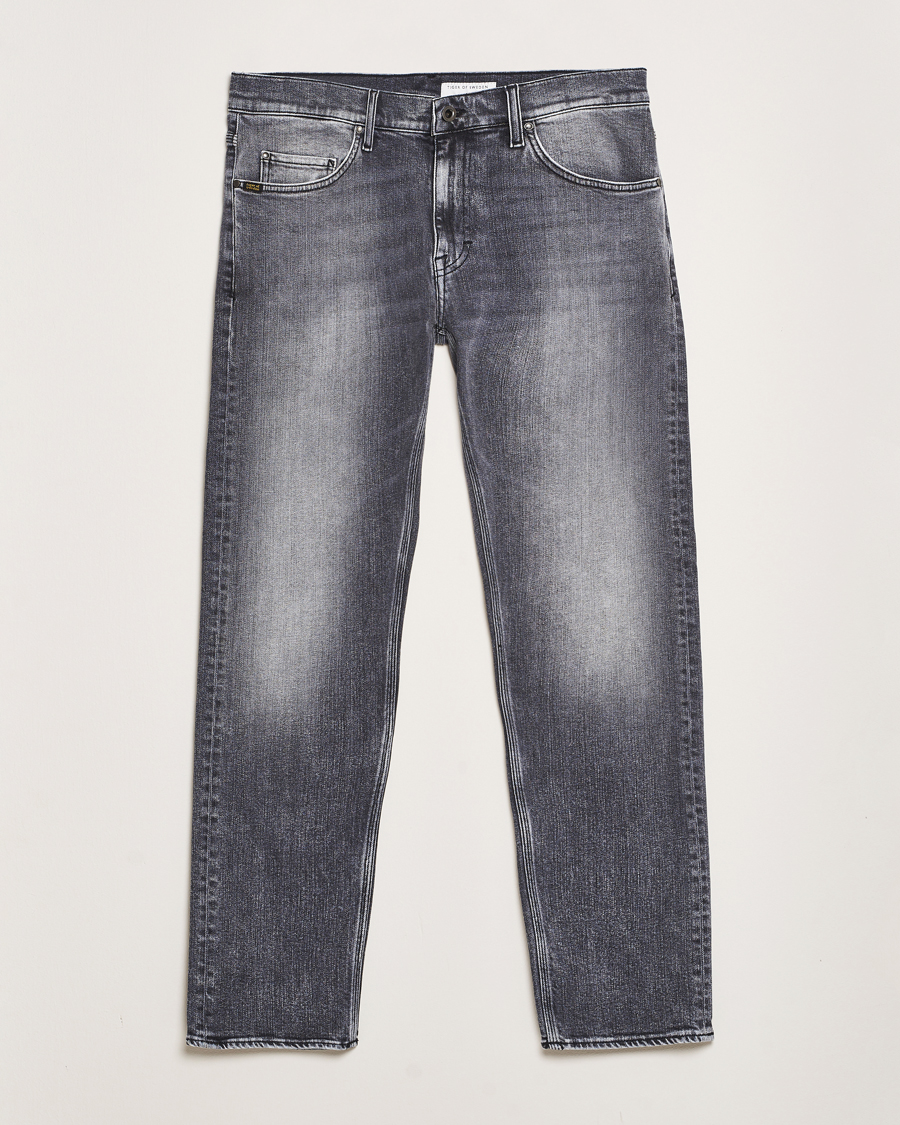Herre | Jeans | Tiger of Sweden | Pistolero Stretch Cotton Jeans Washed Black