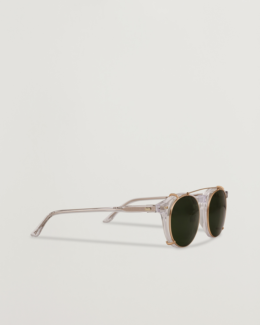 Herre | Solbriller | TBD Eyewear | Clip-ons Gold/Bottle Green