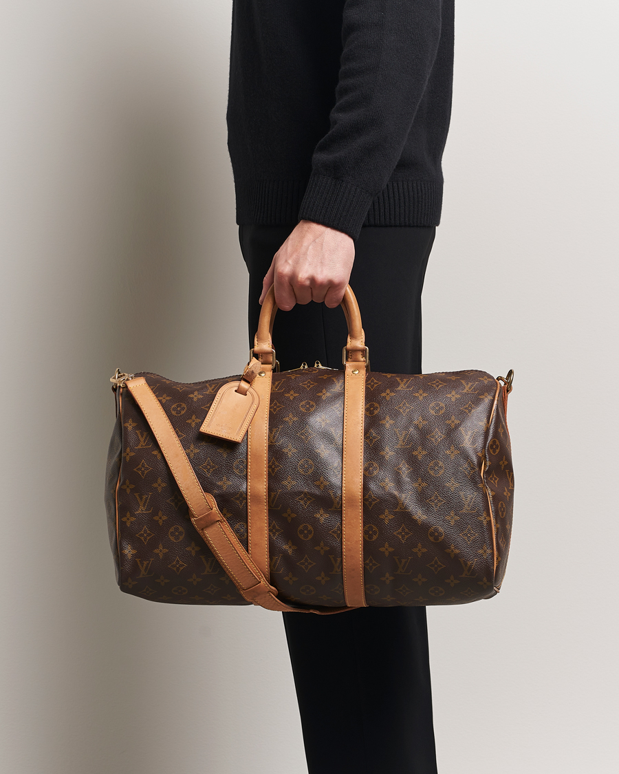 Herre | Louis Vuitton Pre-Owned Keepall Bandoulière 45 Monogram | Louis Vuitton Pre-Owned | Keepall Bandoulière 45 Monogram