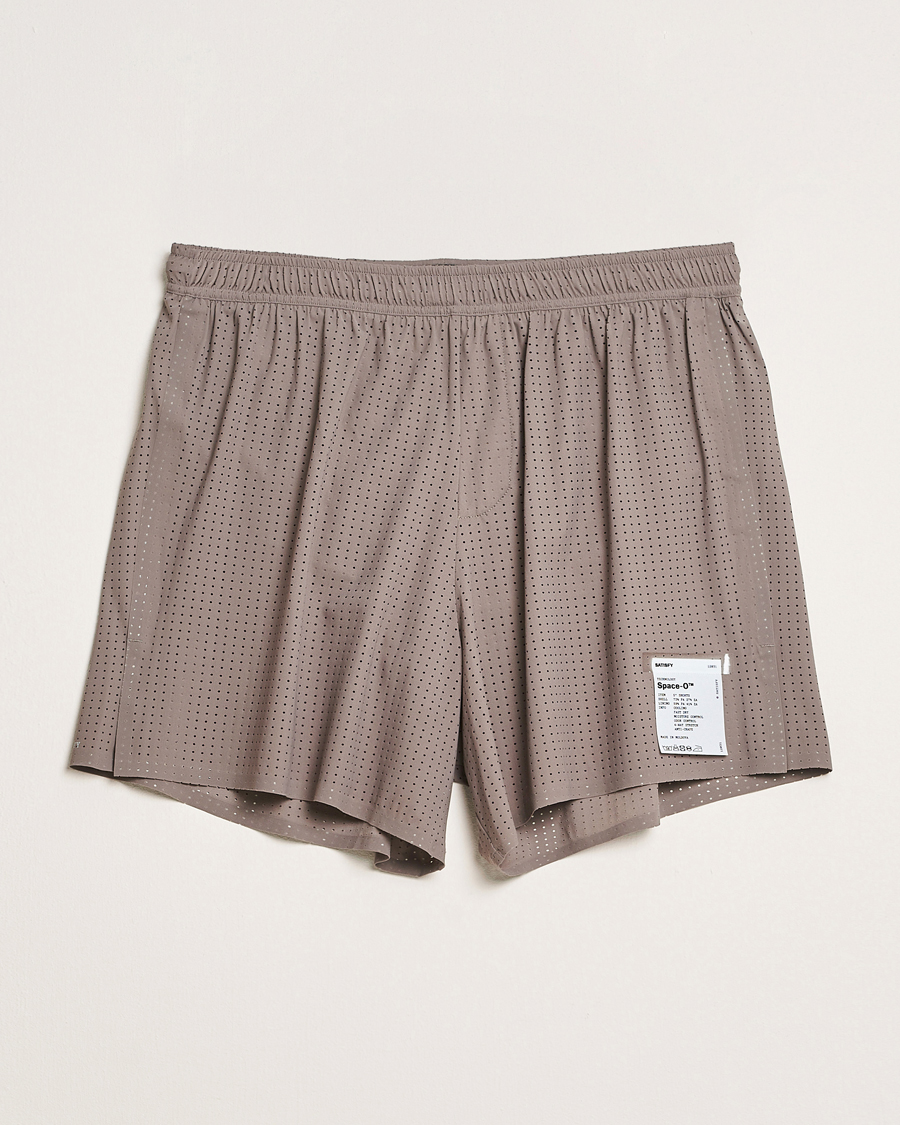 Herre | Shorts | Satisfy | Space-O 5 Inch Shorts Taupe