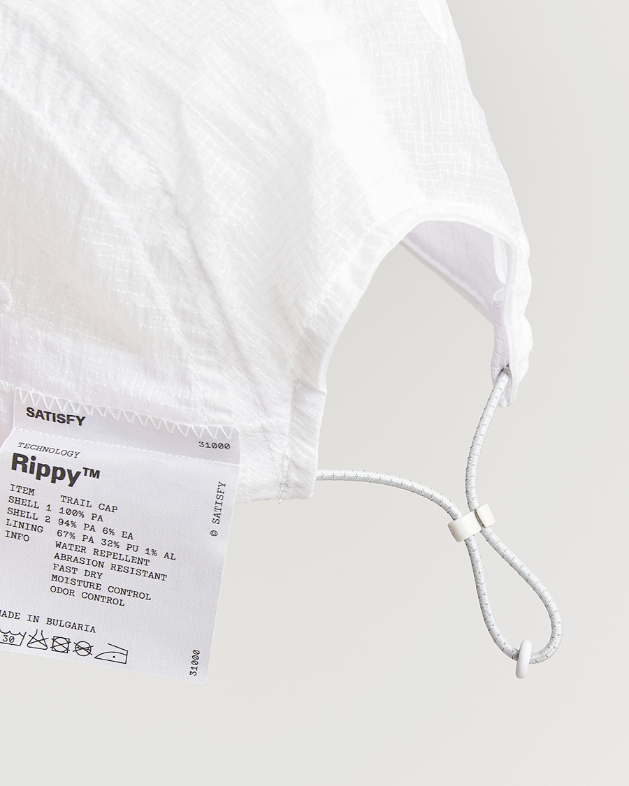 Herre | Hatte & kasketter | Satisfy | Rippy Trail Cap Off White