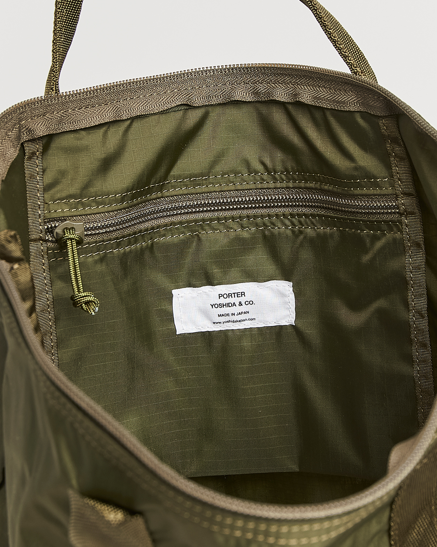 Herre | Tasker | Porter-Yoshida & Co. | Flex 2Way Tote Bag Olive Drab