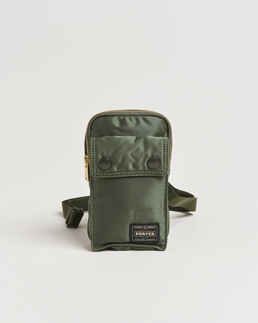 Herre | Tasker | Porter-Yoshida & Co. | Tanker Mobile Pouch Sage Green