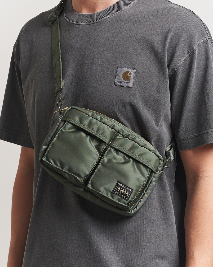 Herre | Tasker | Porter-Yoshida & Co. | Tanker Sling Bag Sage Green