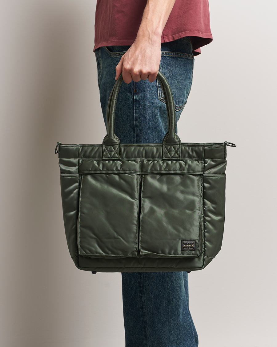Herre | Tasker | Porter-Yoshida & Co. | Tanker Tote Bag Sage Green