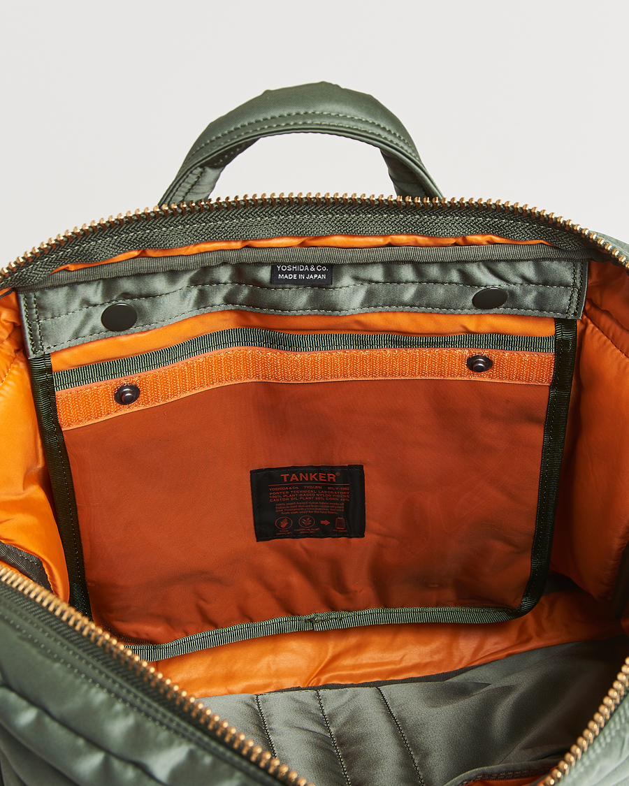 Herre | Tasker | Porter-Yoshida & Co. | Porter-Yoshida & Co.Tanker 2Way Document BagSage Green