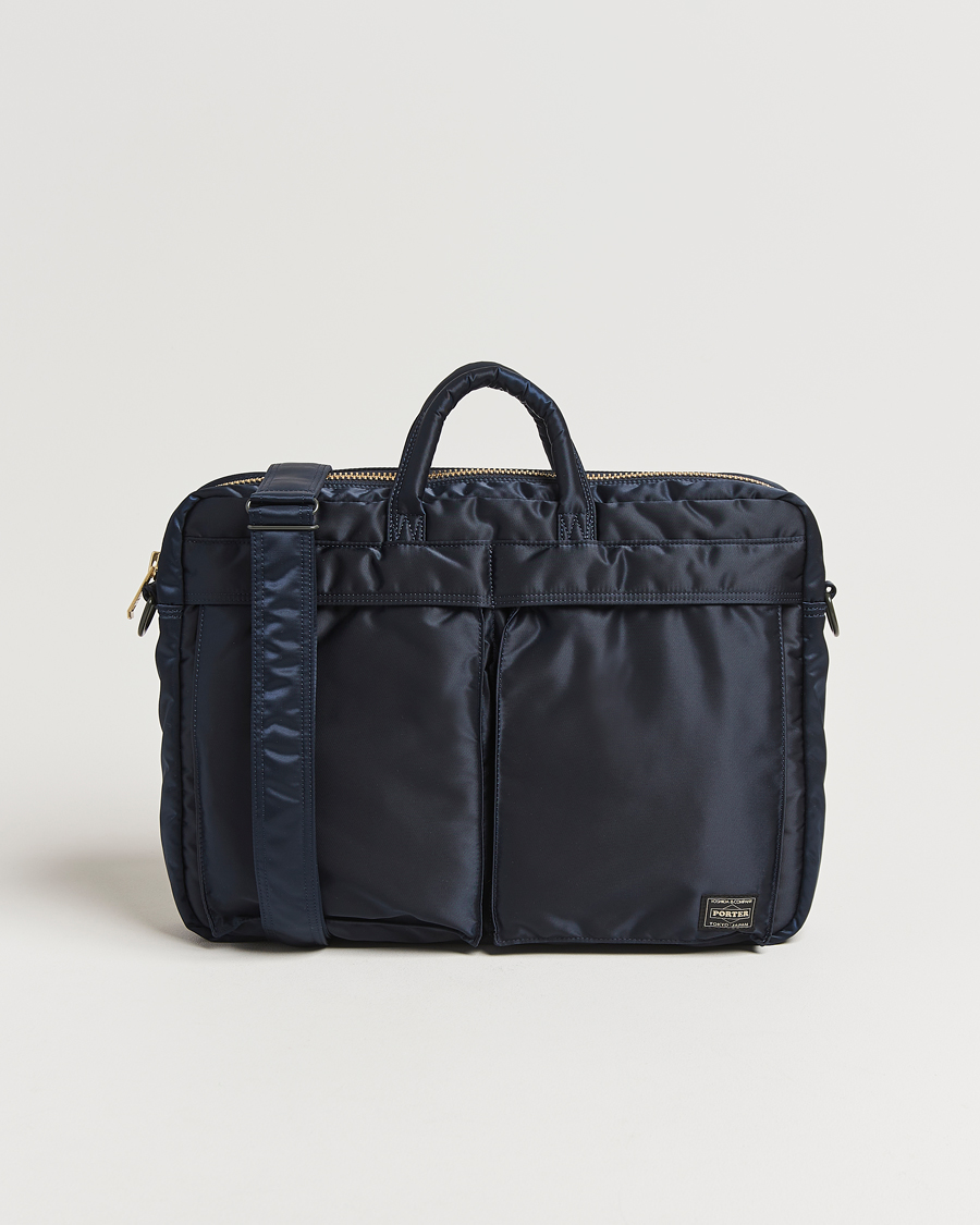 Herre | Tasker | Porter-Yoshida & Co. | Porter-Yoshida & Co.Tanker 2Way Document BagNavy