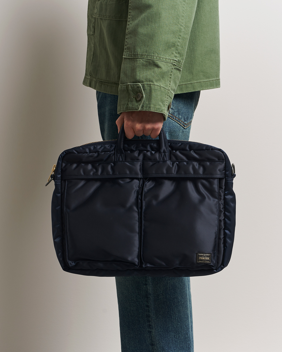Herre | Tasker | Porter-Yoshida & Co. | Porter-Yoshida & Co.Tanker 2Way Document BagNavy