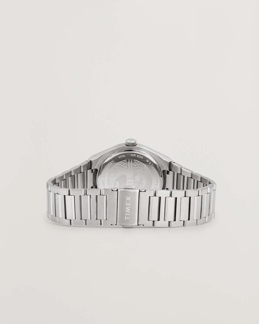 Herre | Timex Q Timex Continental GMT Stainless Steel 39mm Black Dial | Timex | Q Continental GMT Stainless Steel 39mm Black Dial