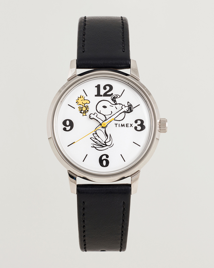 Herre | Timex Timex X Peanuts Marlin Quartz Snoopy 38mm White Dial | Timex | X Peanuts Marlin Quartz Snoopy 38mm White Dial
