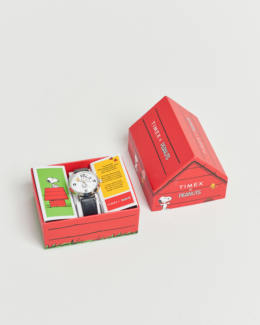 Herre | Timex Timex X Peanuts Marlin Quartz Snoopy 38mm White Dial | Timex | X Peanuts Marlin Quartz Snoopy 38mm White Dial