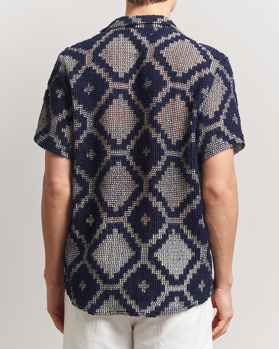 Herre | Skjorter | OAS | Cuba Crochet Shirt Trastevere
