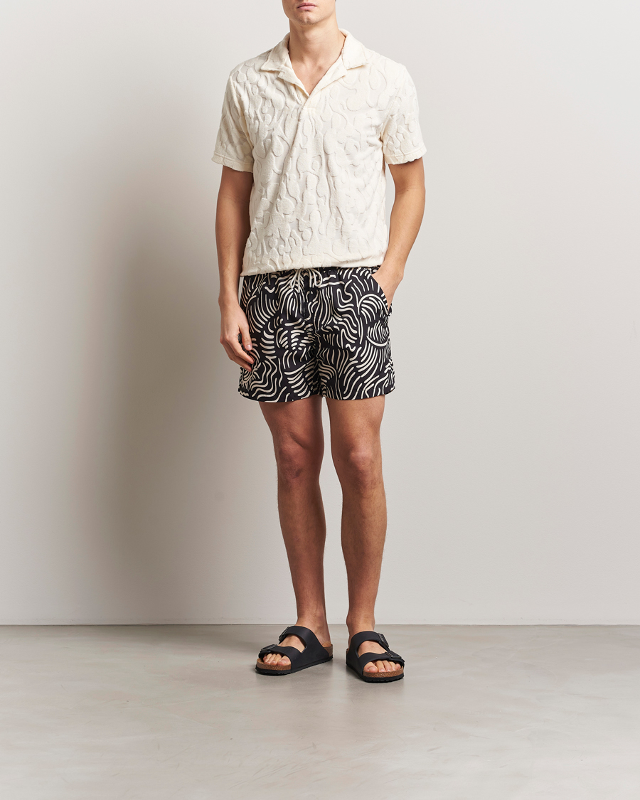 Herre | Badebukser | OAS | Printed Swimshorts Tar Lorenzo