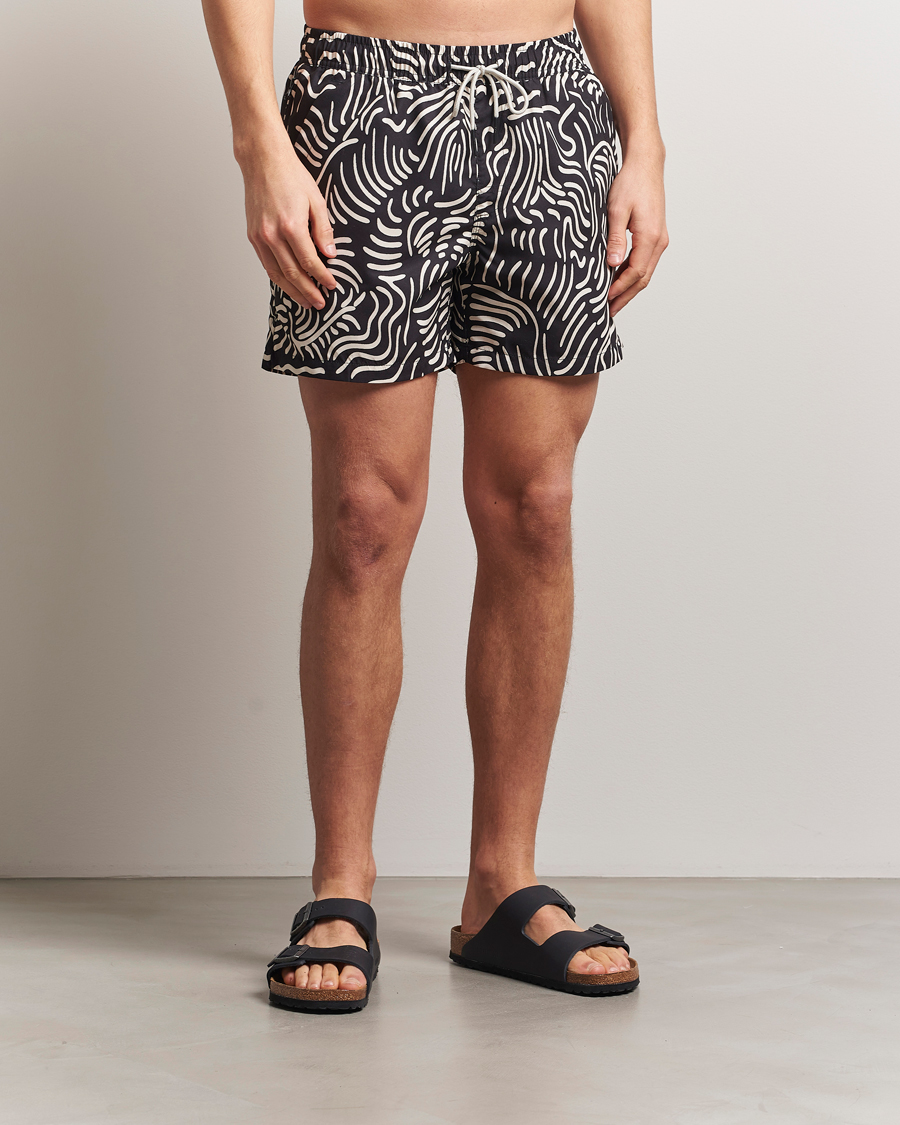 Herre | Badebukser | OAS | Printed Swimshorts Tar Lorenzo