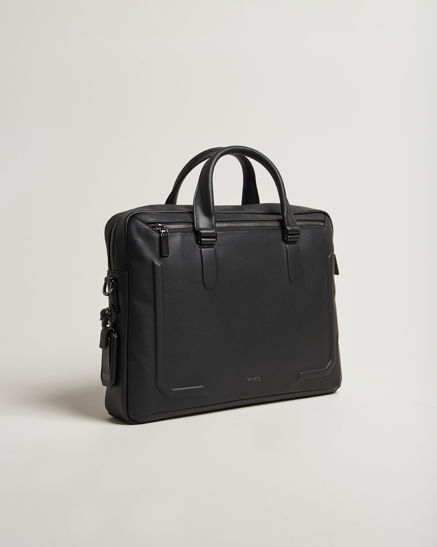 Herre | Tasker | TUMI | Harrison Avondale Top Zip Briefcase Black