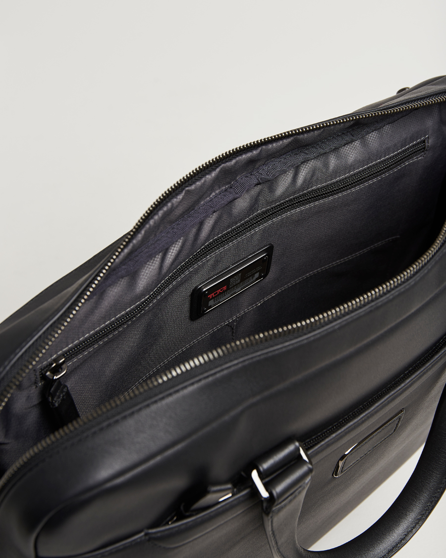 Herre | Tasker | TUMI | Harrison Avondale Top Zip Briefcase Black