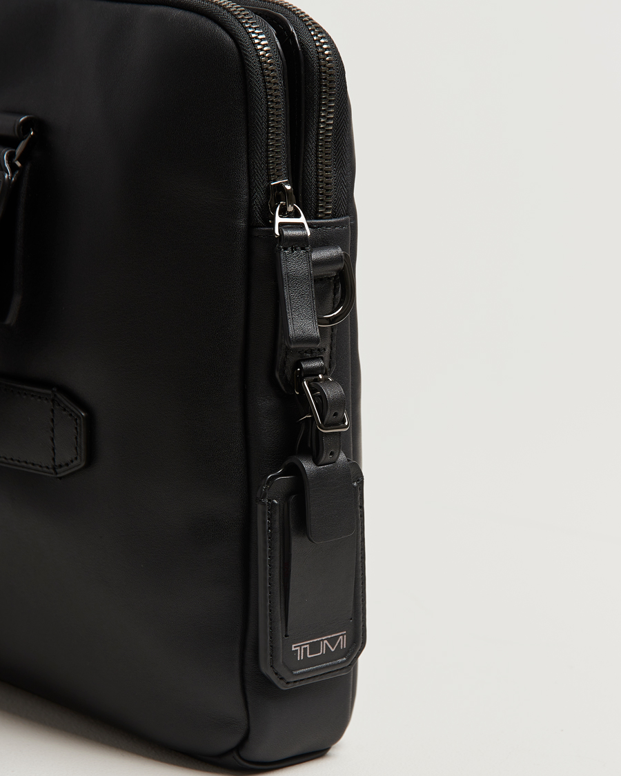 Herre | Tasker | TUMI | Harrison Sycamore Slim Leather Brief Black