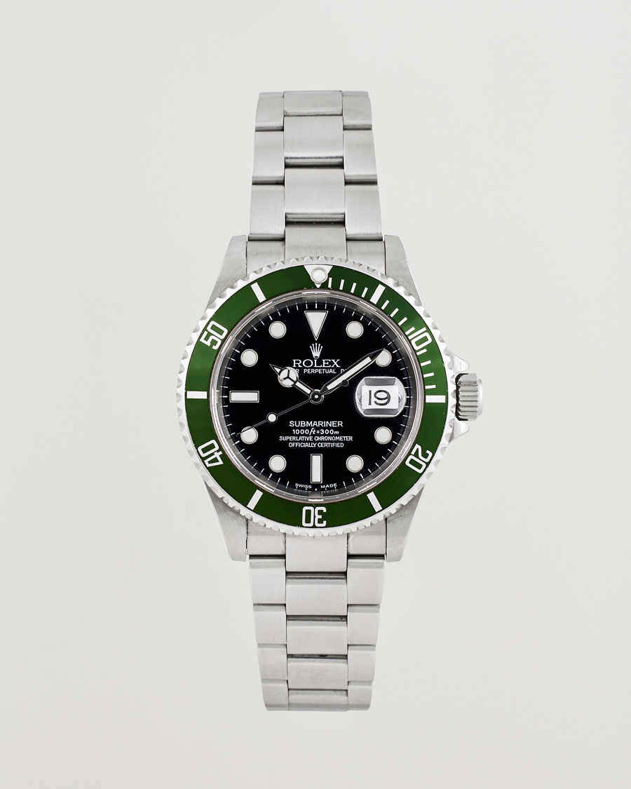Herre | Rolex Pre-Owned Submariner Date Kermit | Rolex Pre-Owned | Submariner Date Kermit