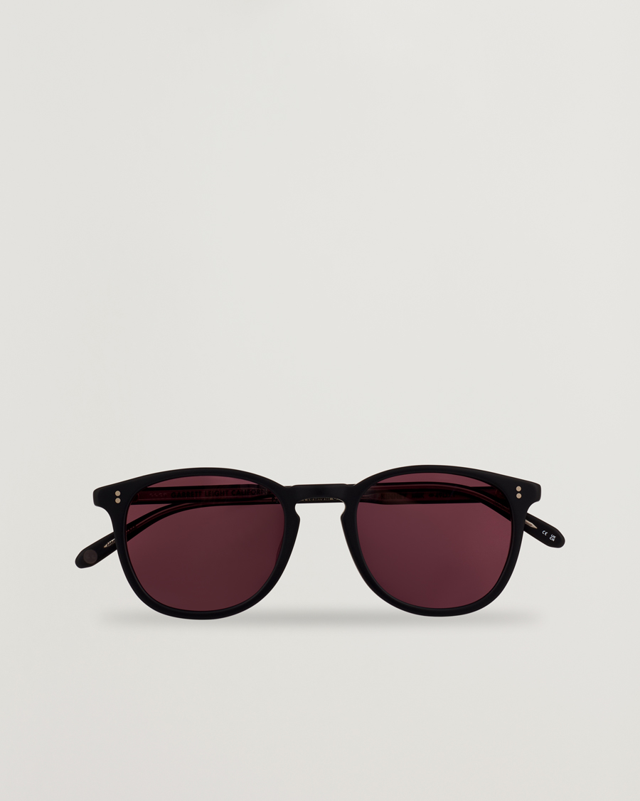 Herre | Solbriller | Garrett Leight | Kinney 49 Sunglasses Black