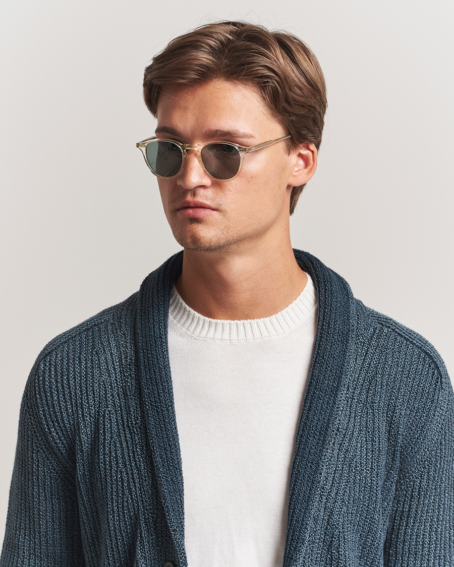 Herre | Solbriller | Garrett Leight | Hampton 46 Sunglasses Pure Glass