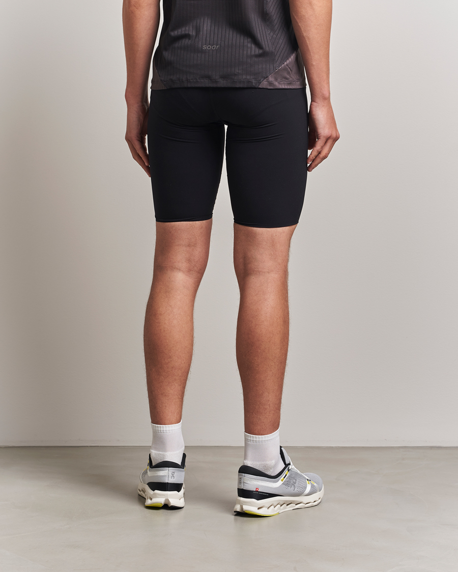 Herre | Shorts | SOAR Running | Half Tight Black