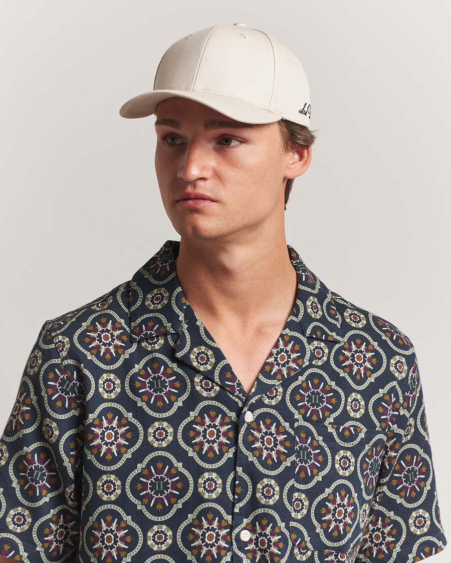 Herre | Hatte & kasketter | LES DEUX | Crew Organic Baseball Cap Ivory