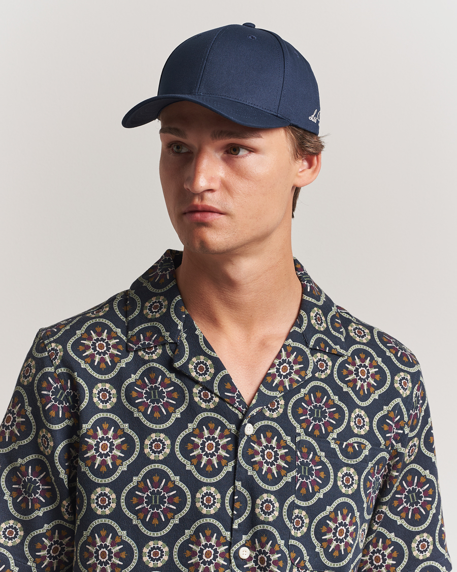 Herre | Hatte & kasketter | LES DEUX | Crew Organic Baseball Cap Dark Navy