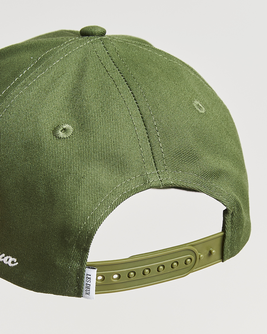 Herre | Hatte & kasketter | LES DEUX | Crew Organic Baseball Cap Chive