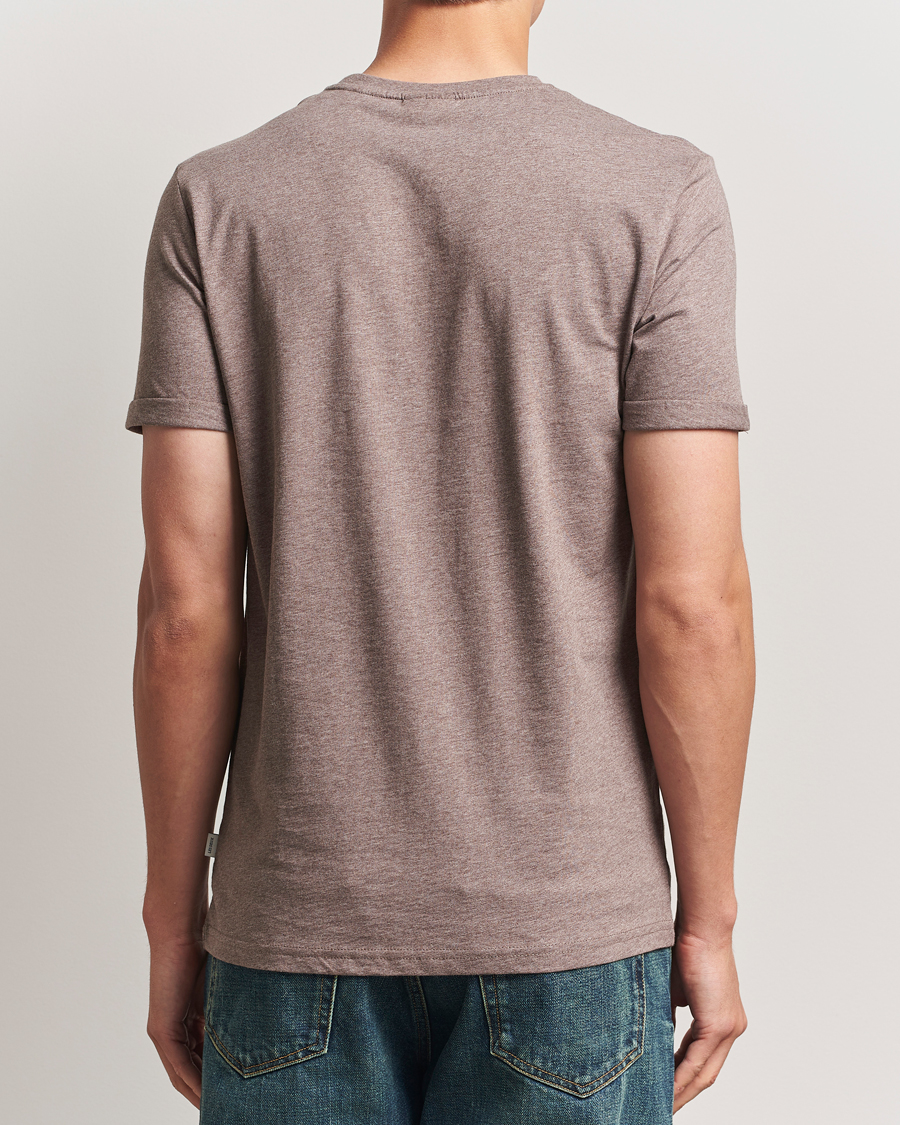 Herre | T-Shirts | LES DEUX | Norregaard Contrast T-Shirt Cub Melange