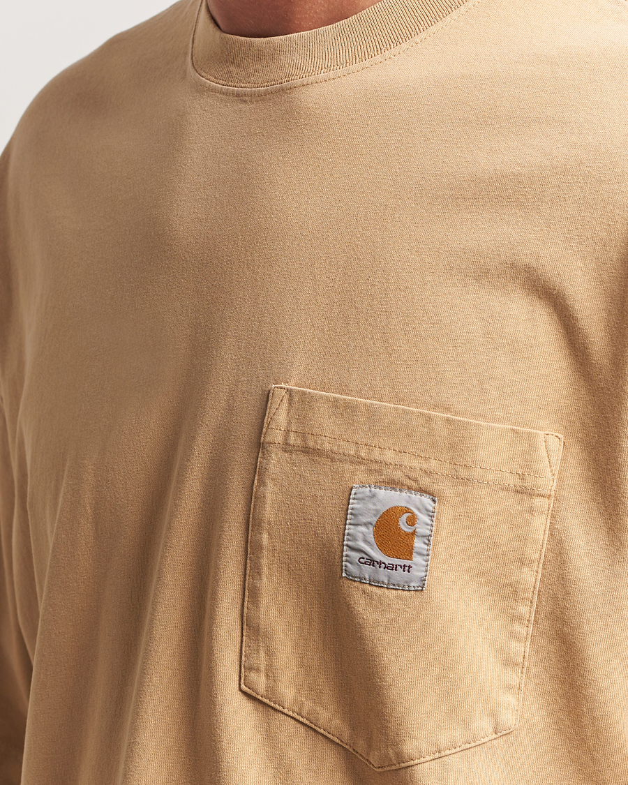 Herre | T-Shirts | Carhartt WIP | Hudson Pocket T-Shirt Dusty Brown