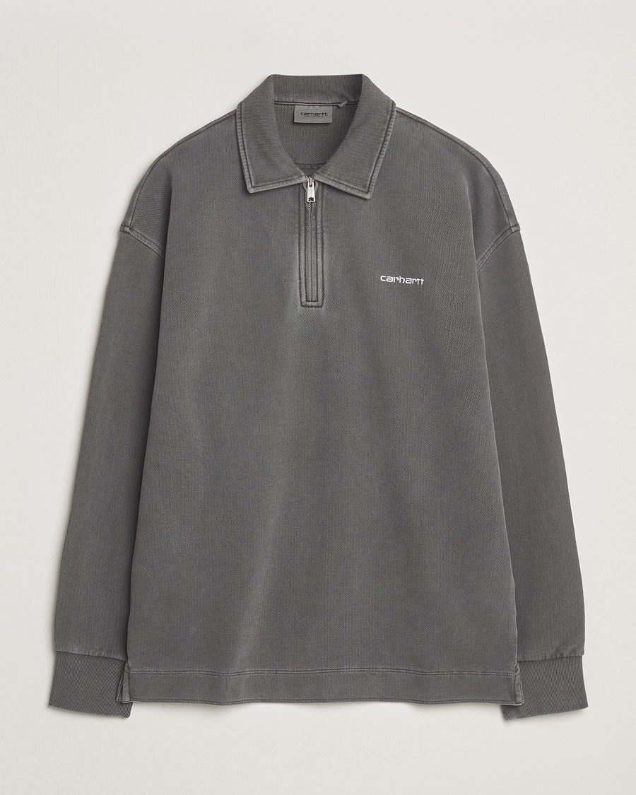 Herre | Trøjer | Carhartt WIP | Pique Script Sweatshirt Black