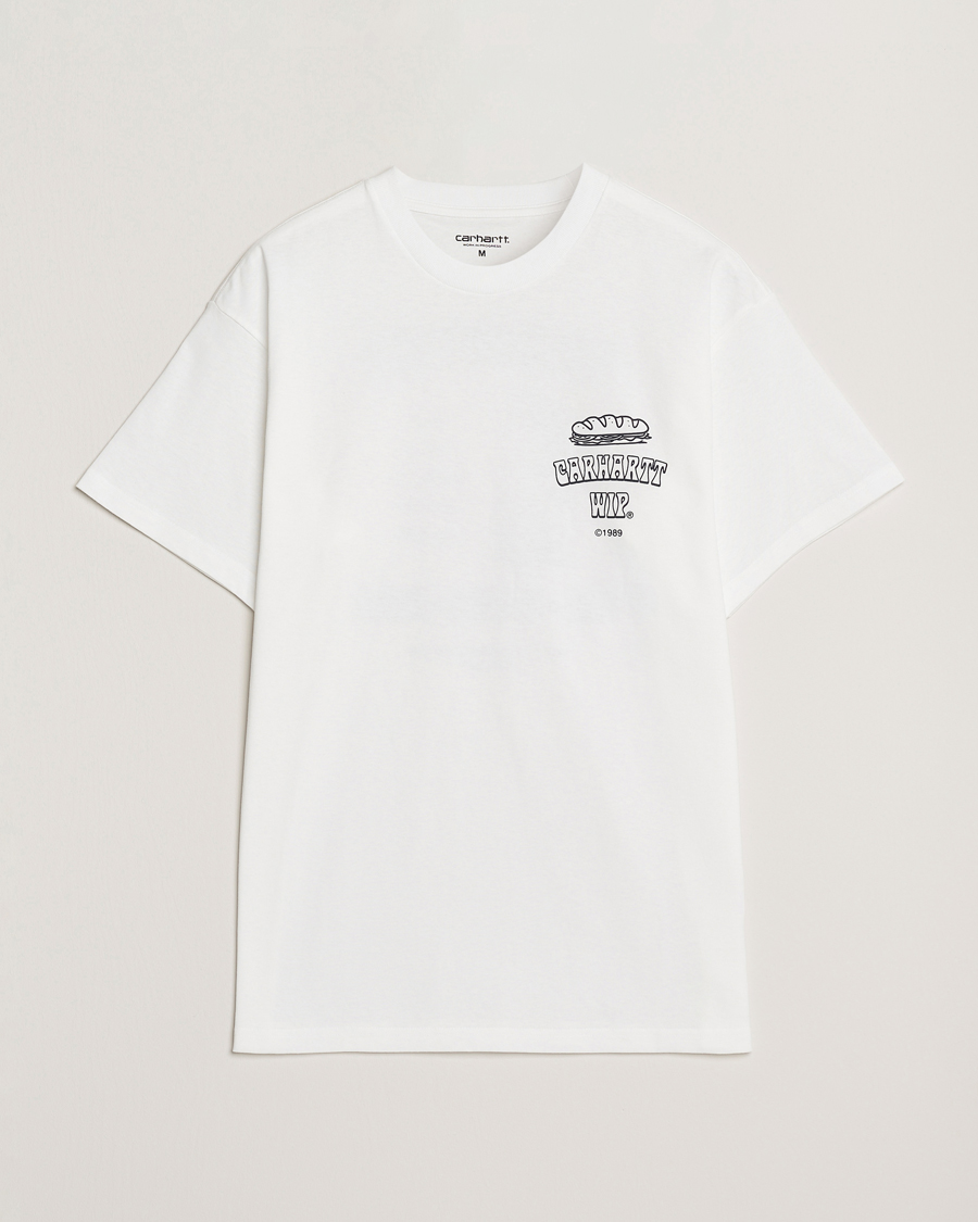 Herre | T-Shirts | Carhartt WIP | Sandwich T-Shirt White