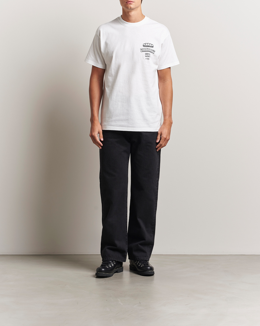 Herre | T-Shirts | Carhartt WIP | Sandwich T-Shirt White