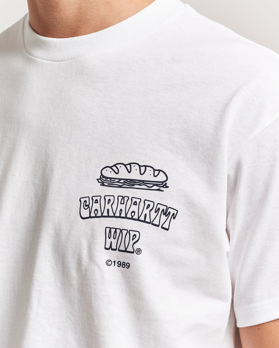 Herre | T-Shirts | Carhartt WIP | Sandwich T-Shirt White