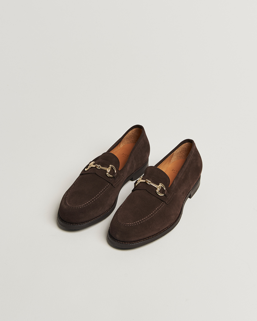 Herre | Loafers | Myrqvist | Karlberg Loafer Dark Brown Suede