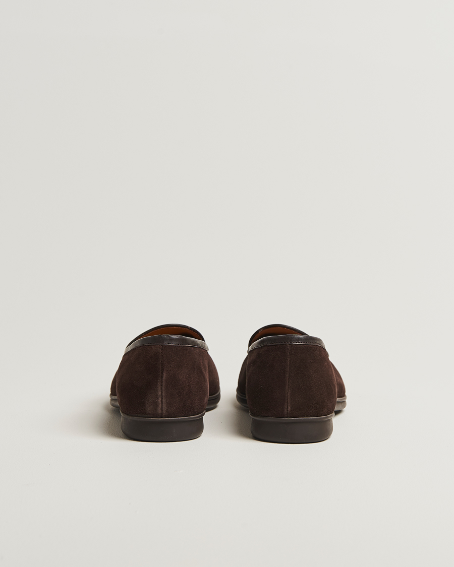 Herre | Loafers | Myrqvist | Ängby Walker Loafer Dark Brown Suede