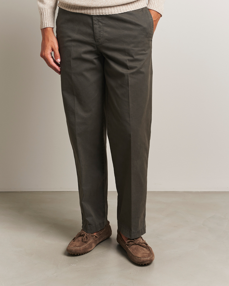 Herre | Mokkasiner | Myrqvist | Tofta Car Shoe Taupe Suede