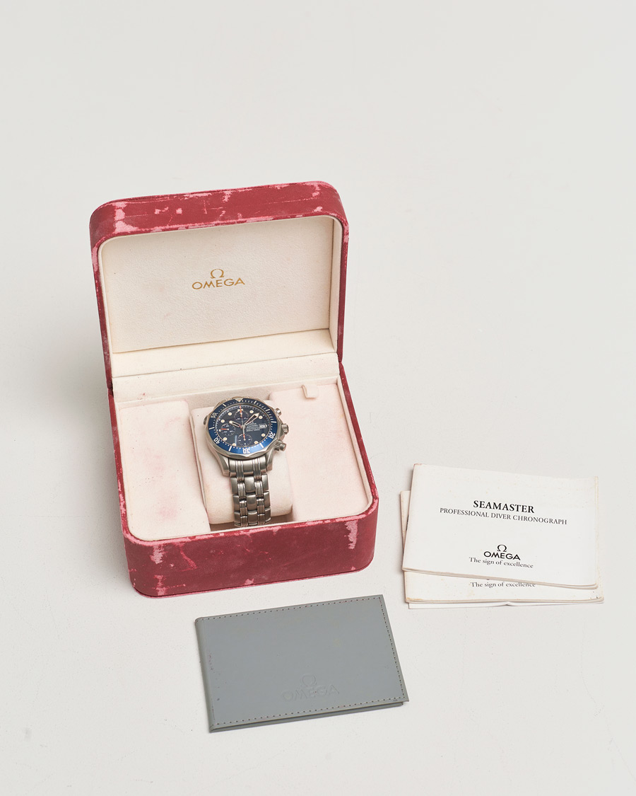 Herre | Omega Pre-Owned Seamaster SMP 300 Chrono Titan | Omega Pre-Owned | Seamaster SMP 300 Chrono Titan