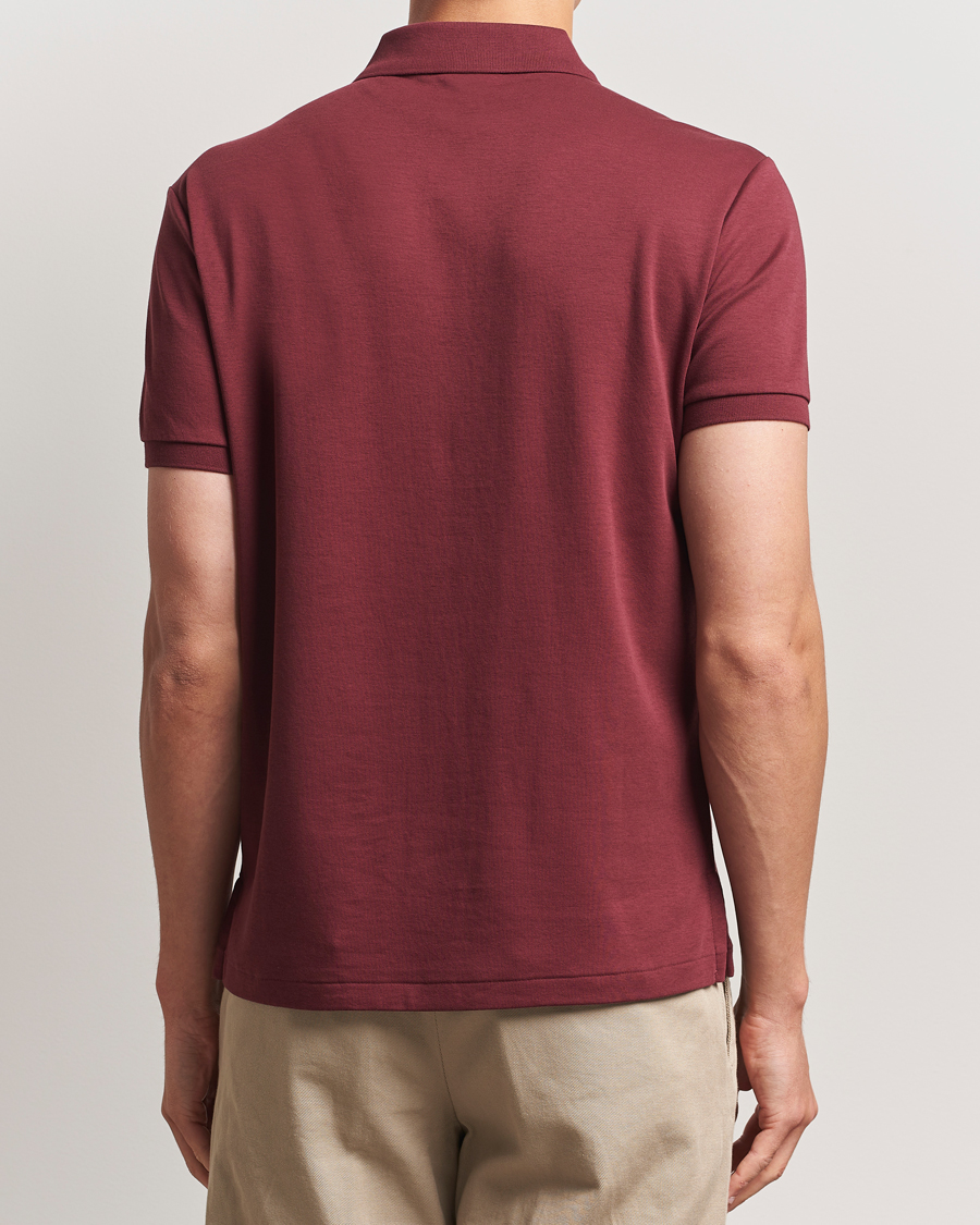 Herre | Polotrøjer | Polo Ralph Lauren | Luxury Pima Cotton Polo Red Wine